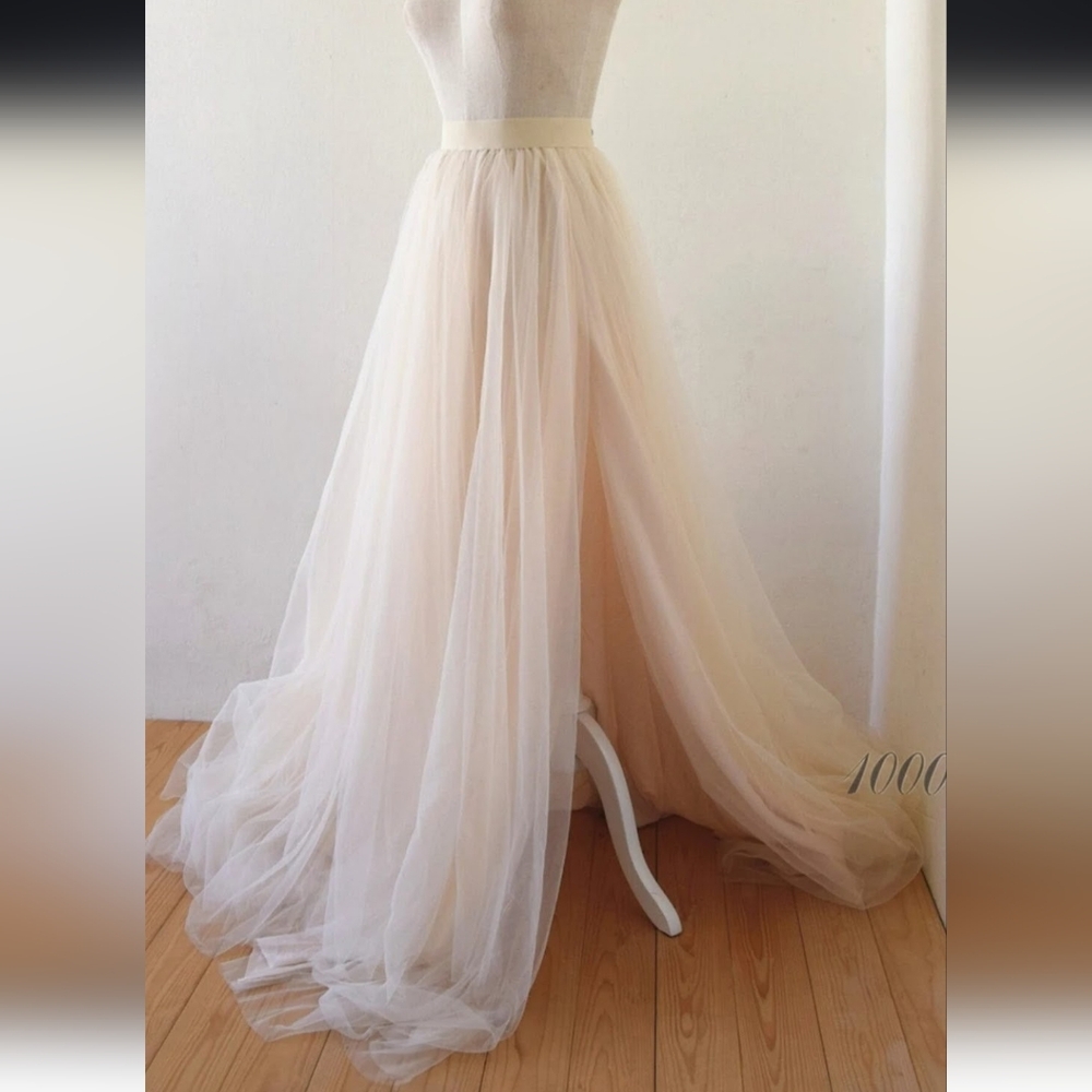 Bridal Tulle Skirt Custom Made